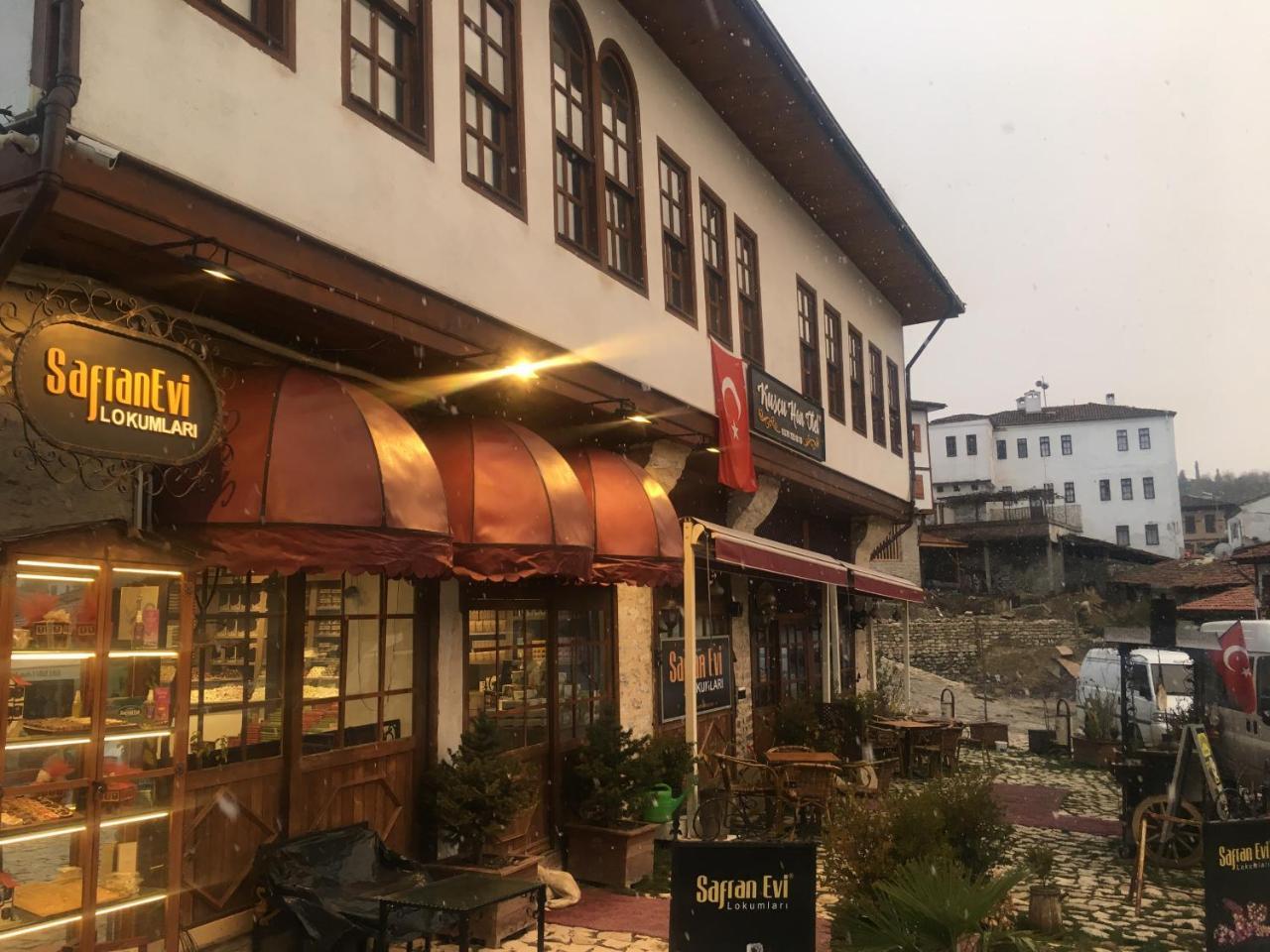 Kuscu Han Otel Safranbolu Bagian luar foto
